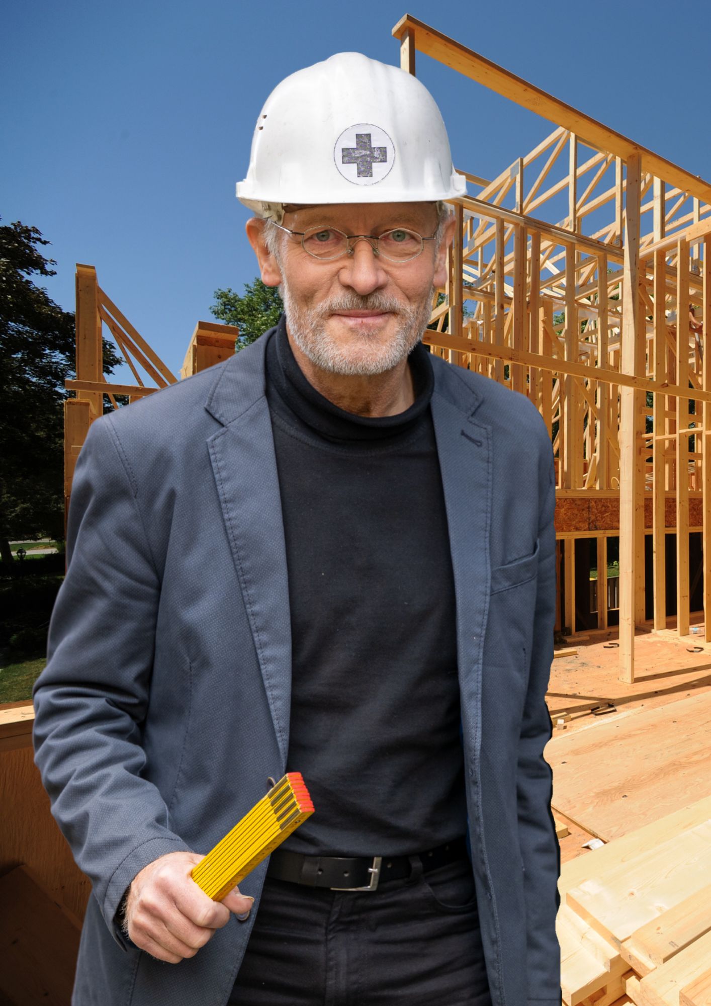 K12v HJW_Speaker-Experten-Profil_1414x2000px Architekt & Bauleiter Hans Jürgen Waschk_auf der Baustelle